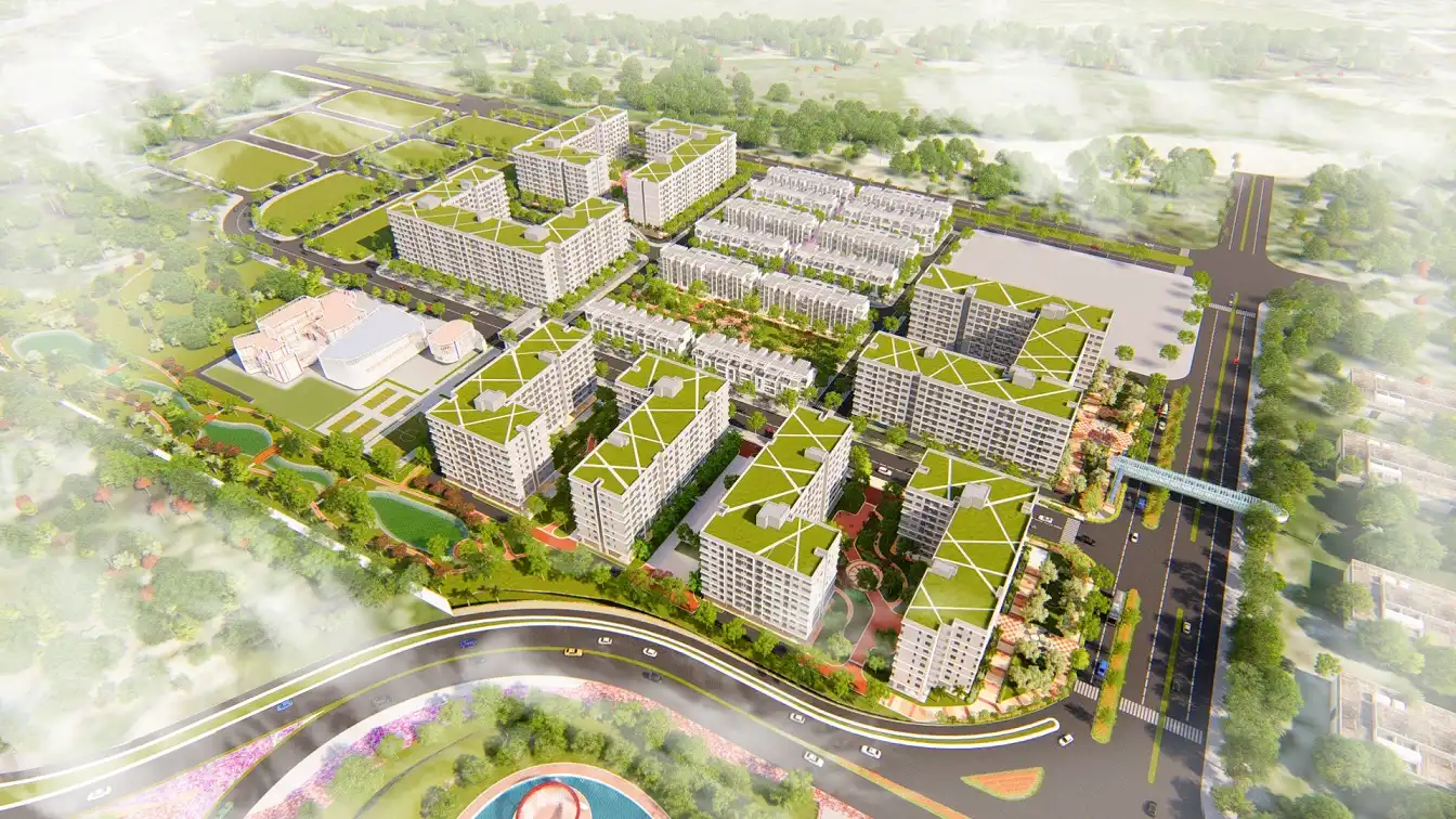 THIẾT KẾ KHU NHÀ Ở CÔNG NHÂN KHU CÔNG NGHIỆP YÊN PHONG BẮC NINH