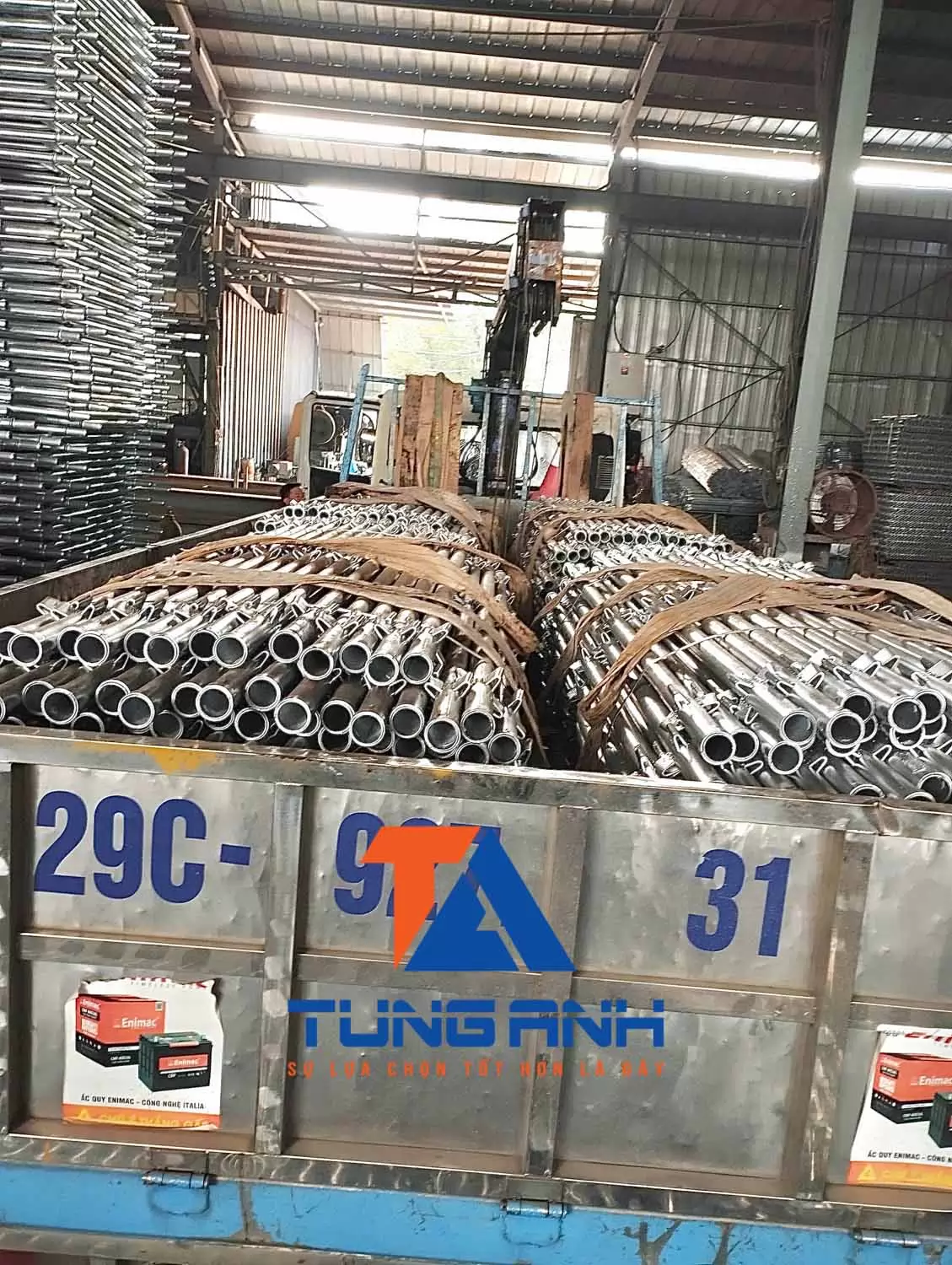 Giàn giáo chống sàn tại Như Quỳnh, Hưng Yên