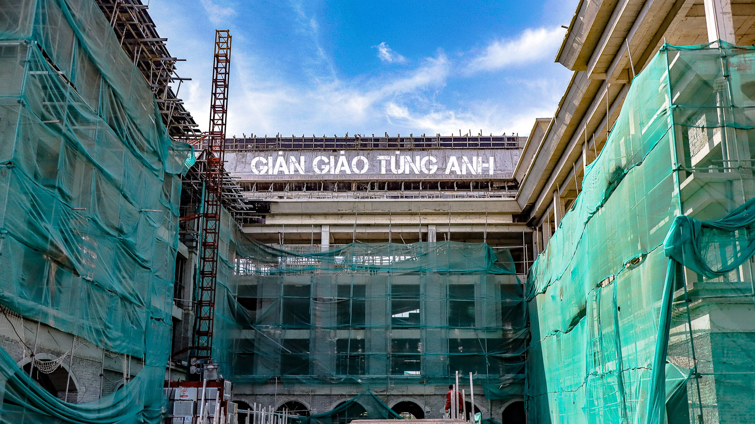 Giàn Giáo Tùng Anh tại dự án xây dựng trụ sở viện kiểm sát nhân dân thành phố Hà Nội