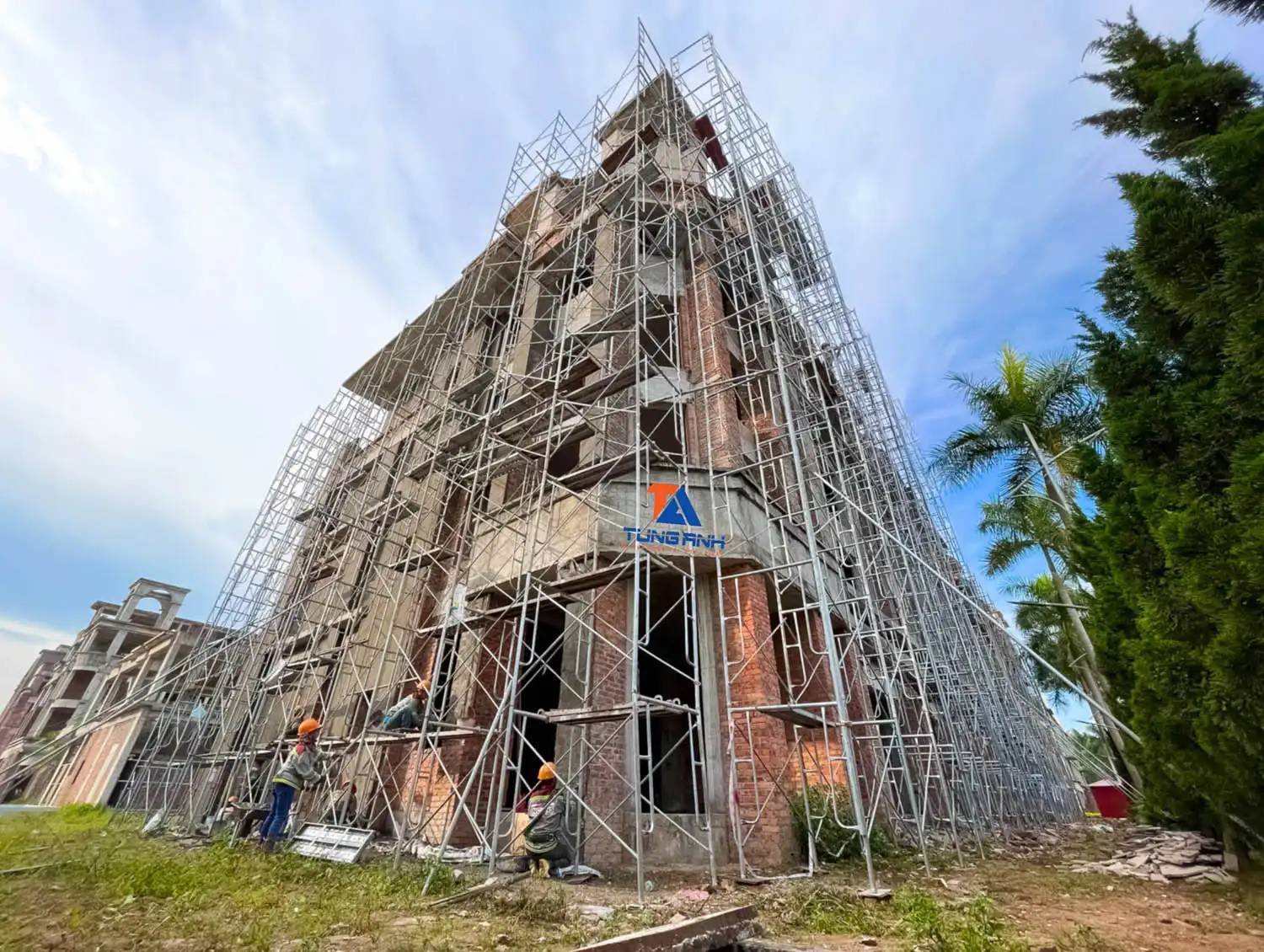 giàn giáo xây dựng Tùng Anh tại Mailand Hoàng Đồng, Lạng Sơn 2