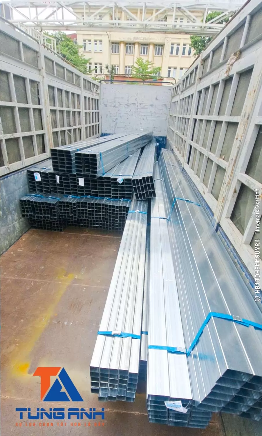 Thép hộp mạ kẽm chất lượng cao