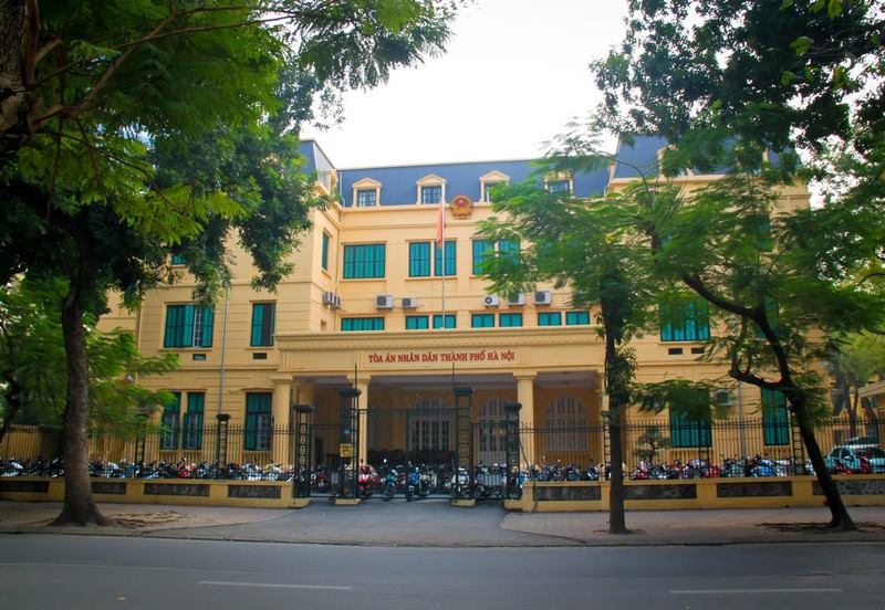 trụ sở cũ của tòa án nhân dân thành phố Hà Nội