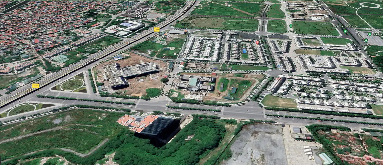 Vị trí trụ sở viện kiểm sát nhân dân thành phố Hà Nội