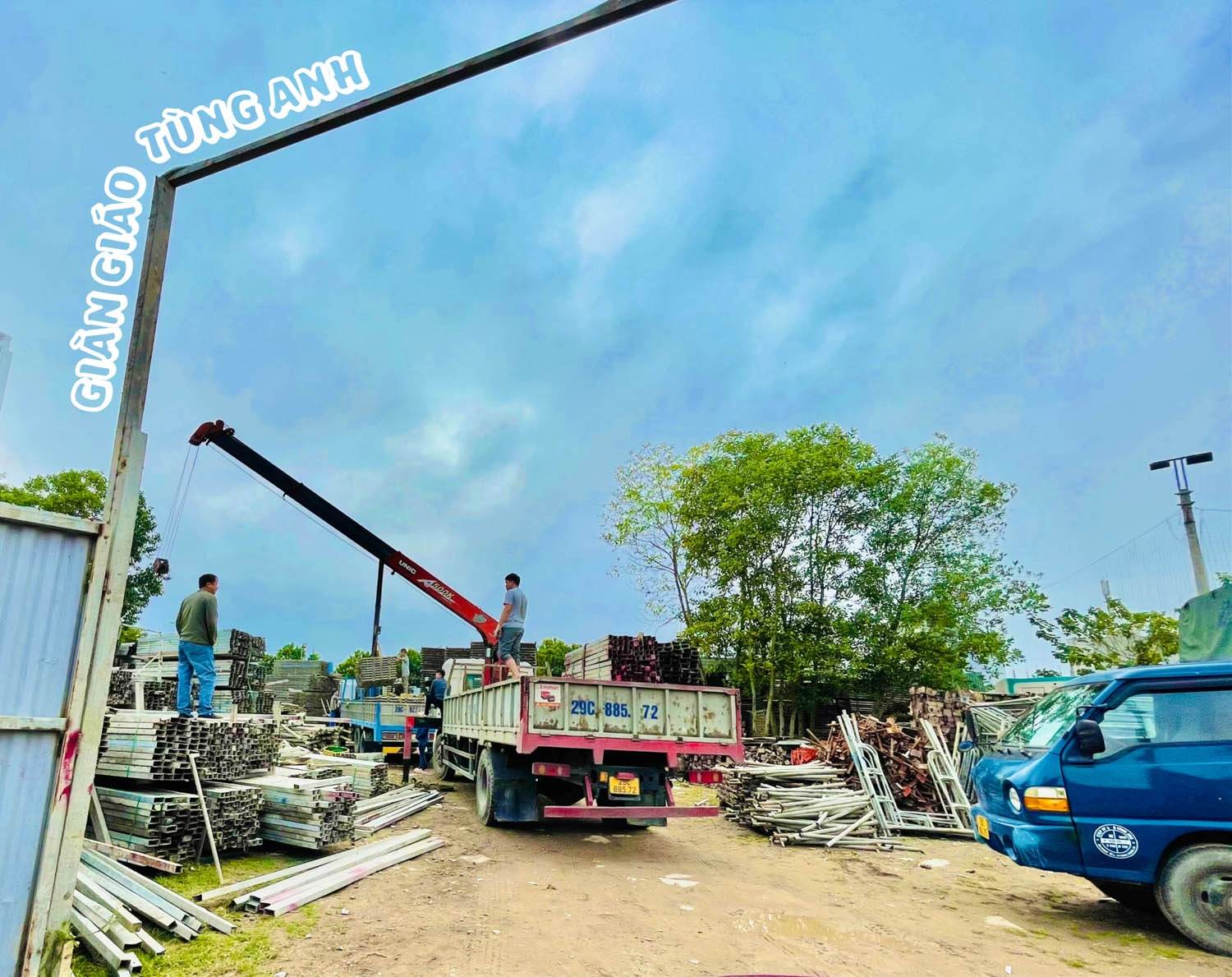 Hoạt động sắp xếp giàn giáo tại Hà Nội