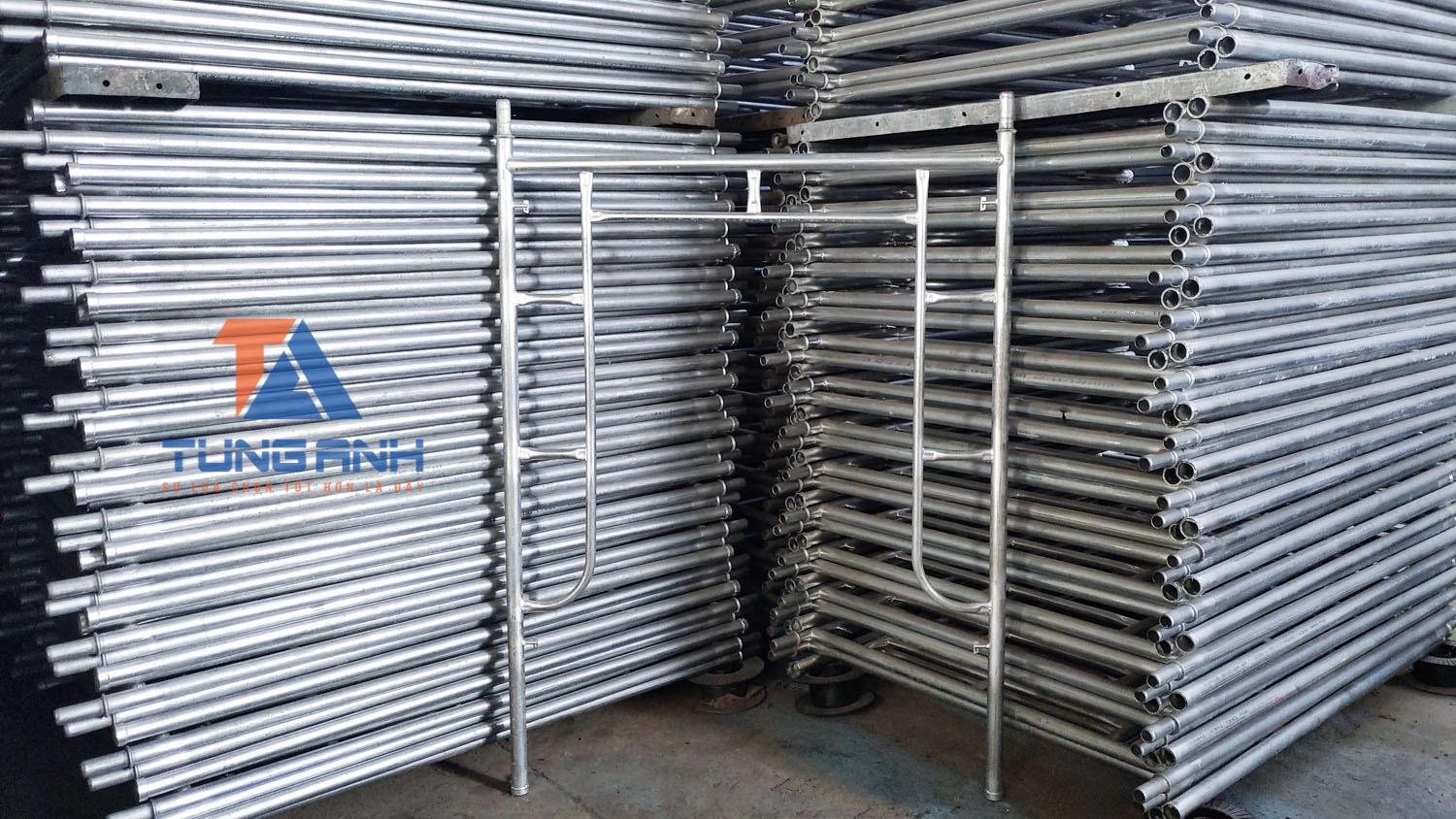 Giáo hoàn thiện 1.7m mạ kẽm